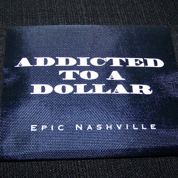 Rare DOUG STONE "Addicted To A Dollar" WALLET Promo Epic Records - Picture 1 of 4